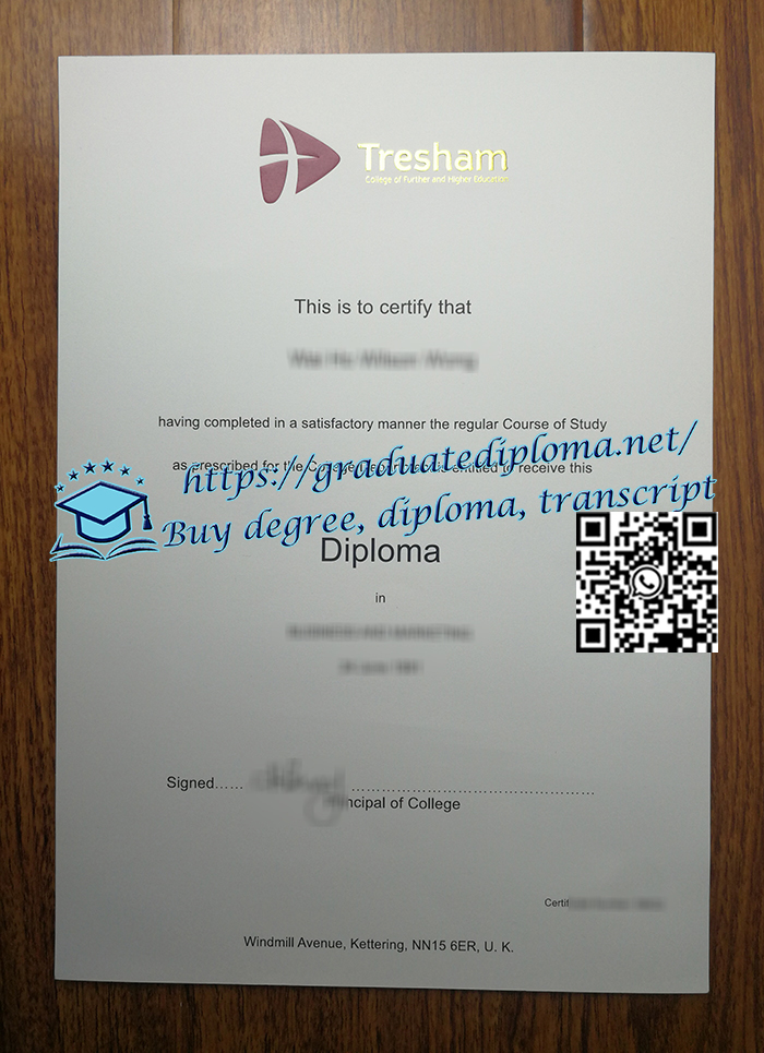 Tresham-College-diploma