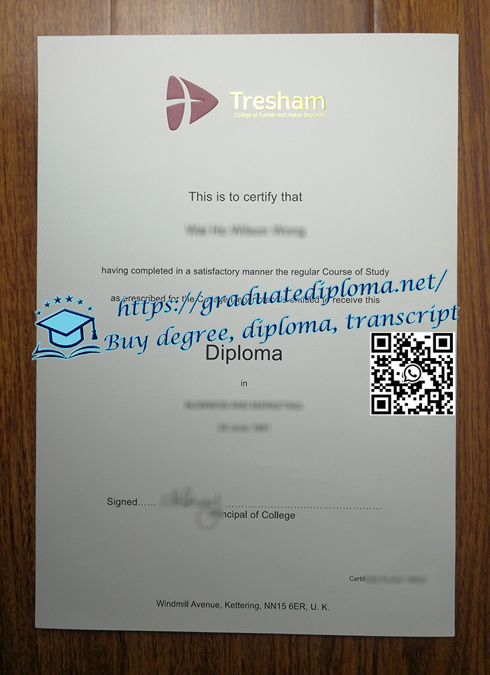 Tresham College of Further and Higher Education diploma