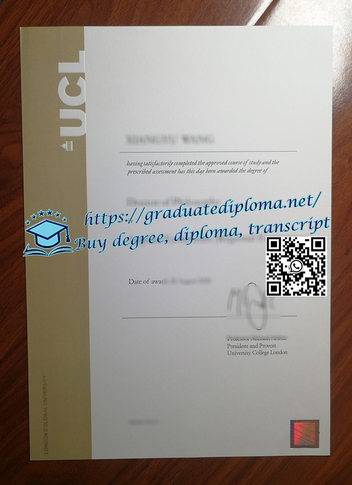 University College London diploma