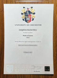 University of Chichester degree