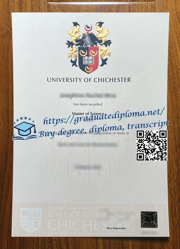 University of Chichester diploma