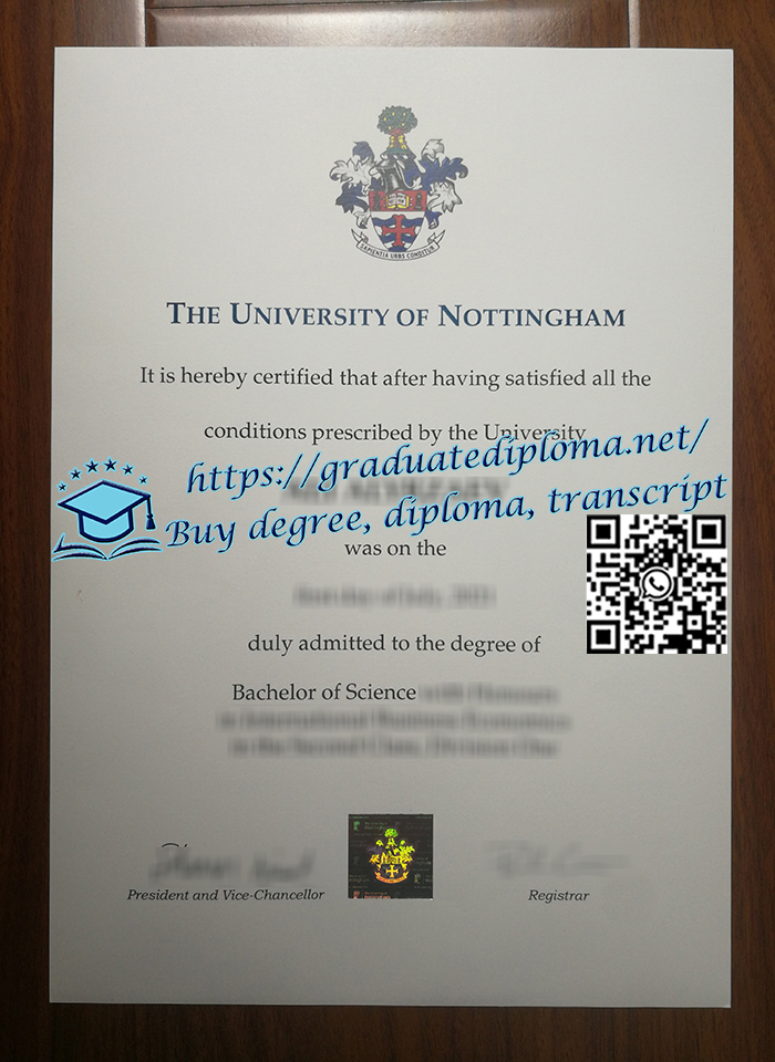 University-of-Nottingham-diploma