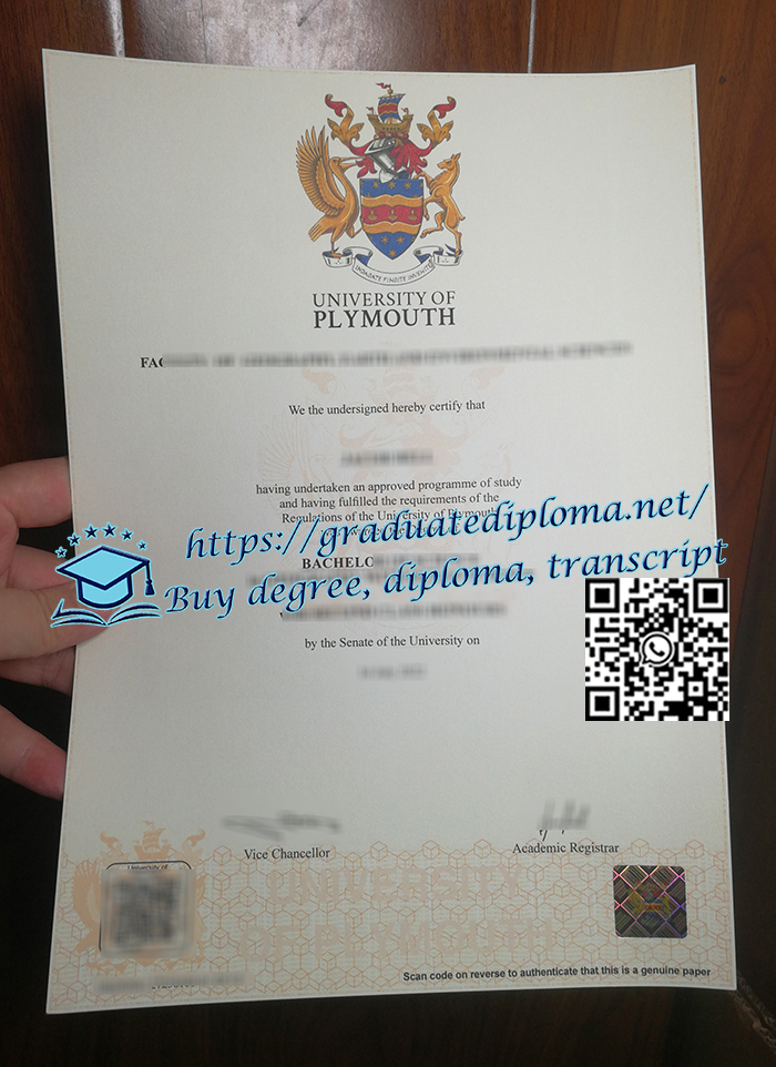 University-of-Plymouth-diploma
