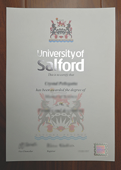 University of Salford degree