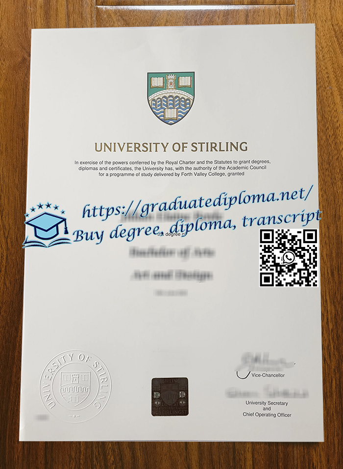 University of Stirling diploma