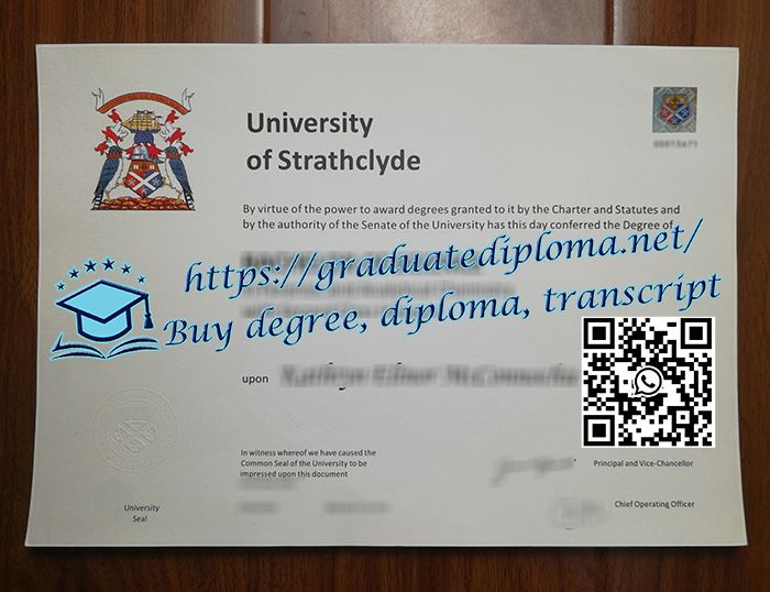 University of Strathclyde diploma