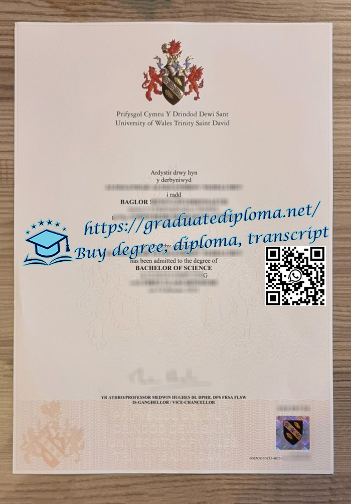 University of Wales Trinity Saint David diploma