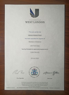 University of West London degree