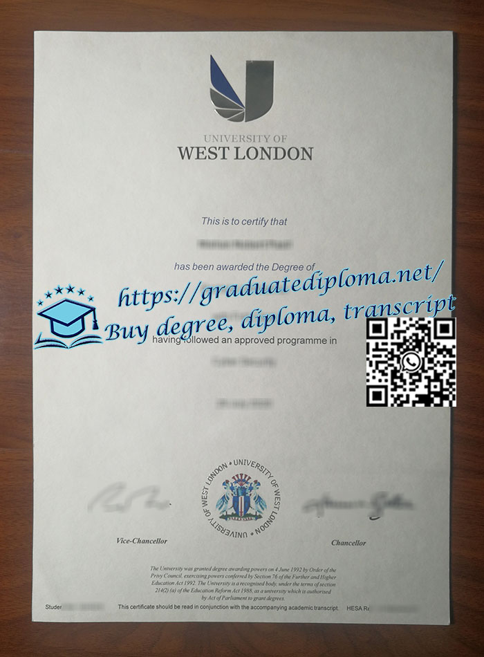 University-of-West-London-diploma