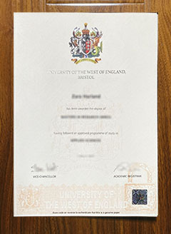 University of the West of England degree