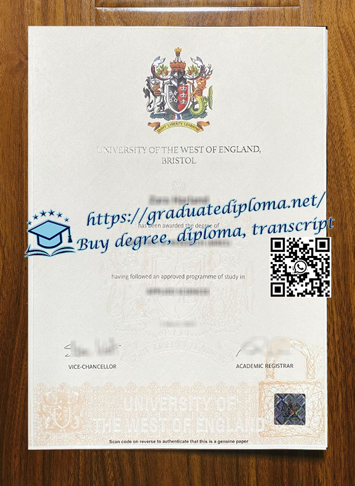 University of the West of England diploma