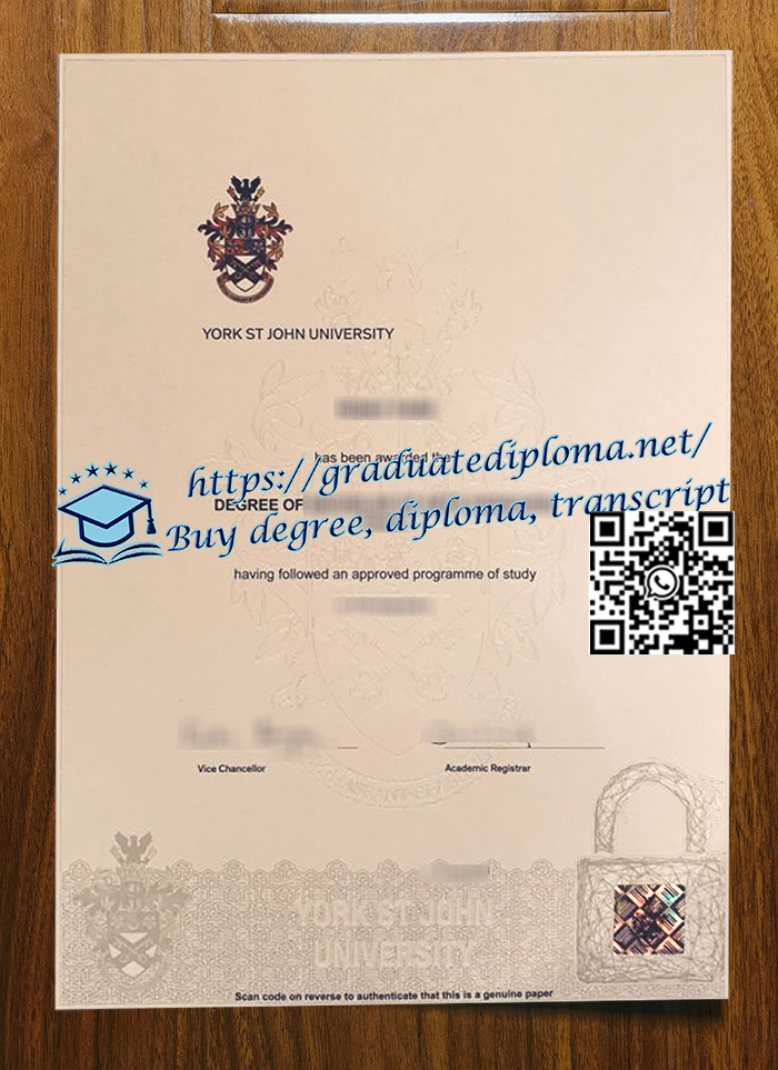 York-St-John-University-diploma