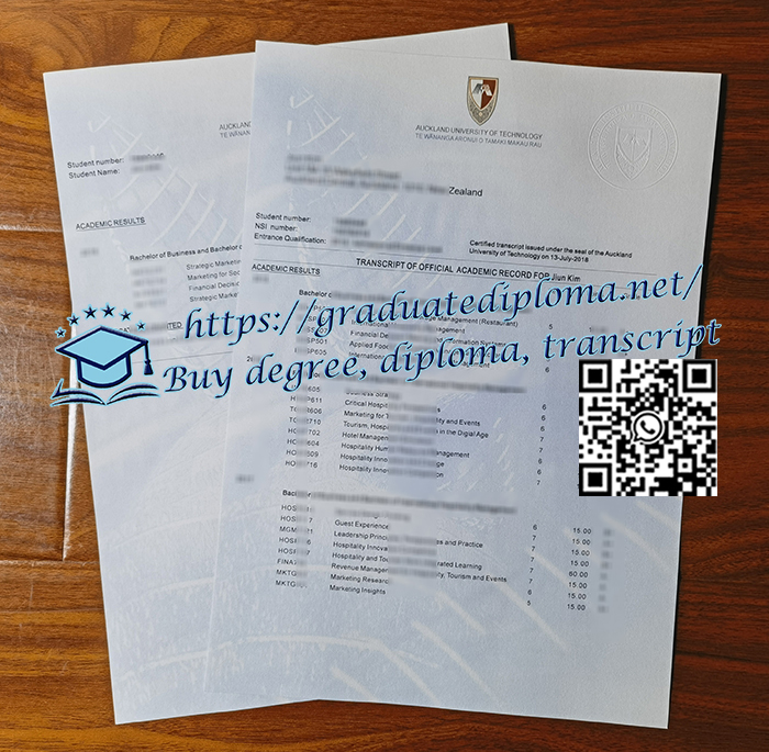Auckland-University-of-Technology-transcript