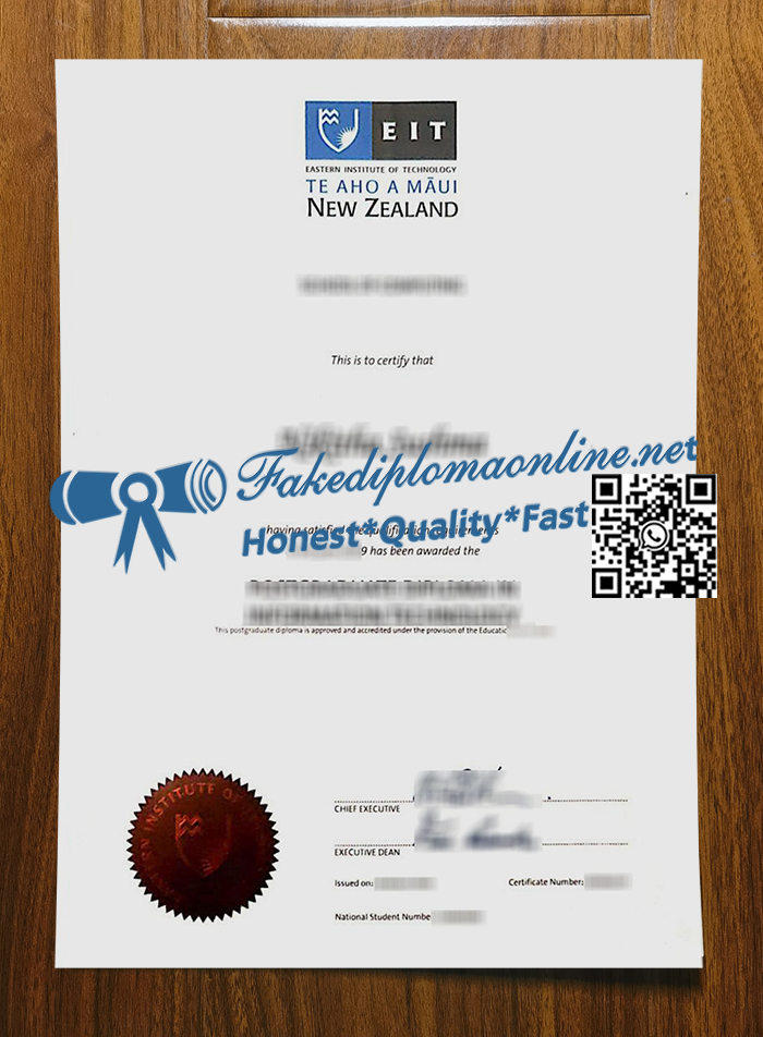 Eastern-Institute-of-Technology-diploma