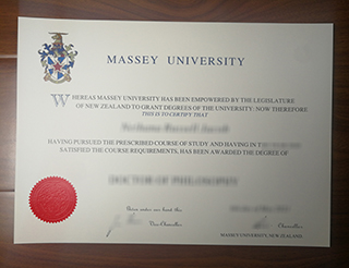 Massey University degree