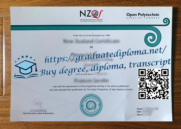 Open Polytechnic of New Zealand diploma