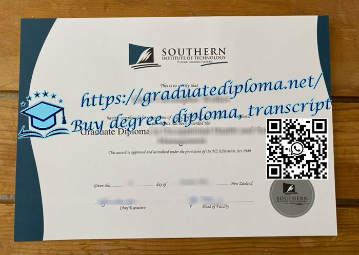 Southern Institute of Technology diploma