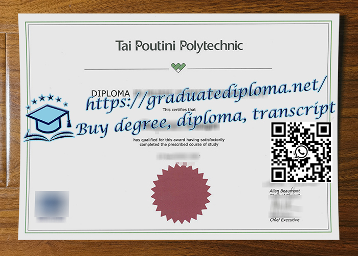 Tai Poutini Polytechnic diploma