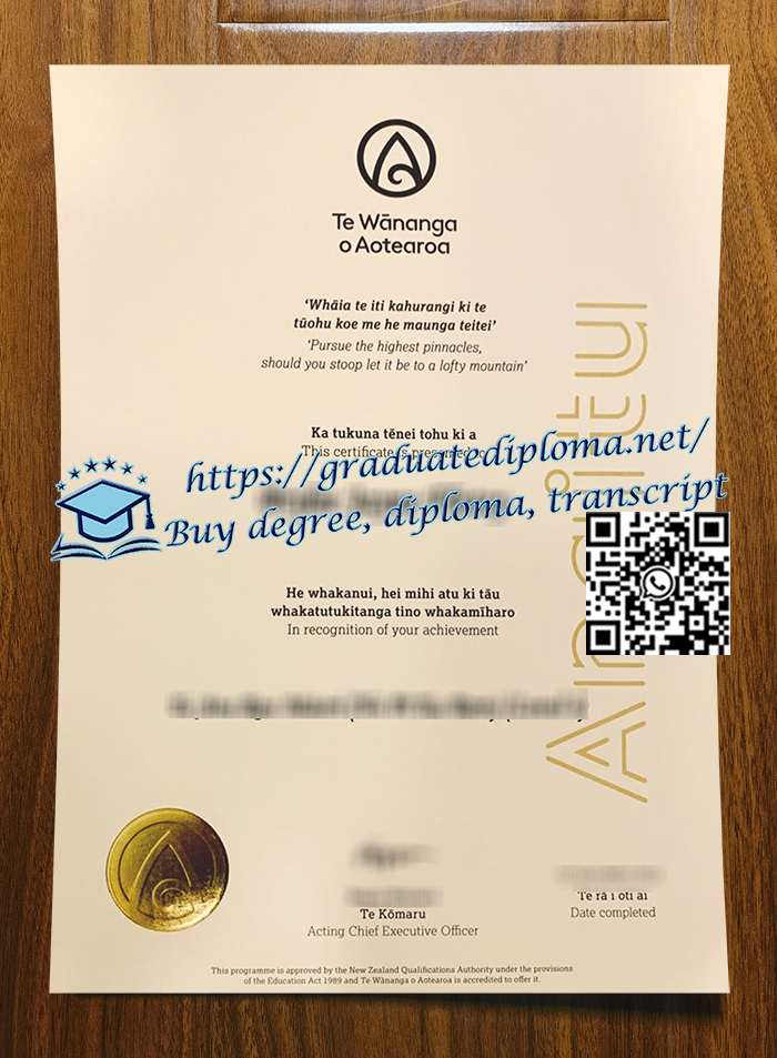 Te-Wananga-o-Aotearoa-diploma