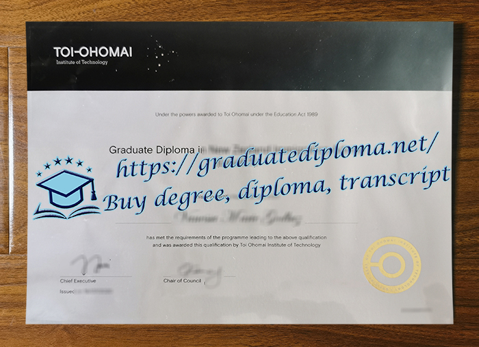 Toi Ohomai Institute of Technology diploma