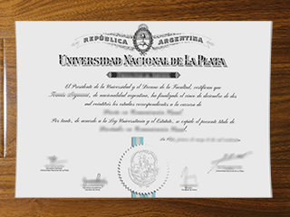 Universidad Nacional de La Plata degree