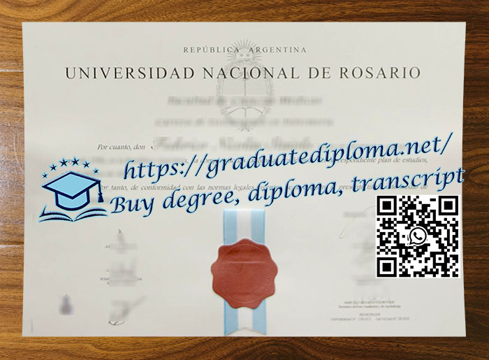 Universidad Nacional de Rosario diploma