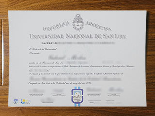 Universidad Nacional de San Luis degree