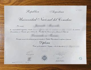 Universidad Nacional del Comahue degree