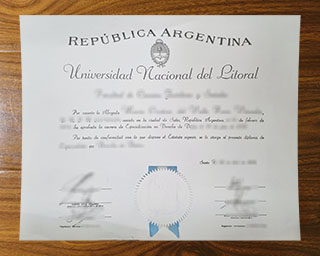 Universidad Nacional del Litoral degree