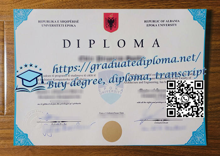 Universiteti "EPOKA" diploma