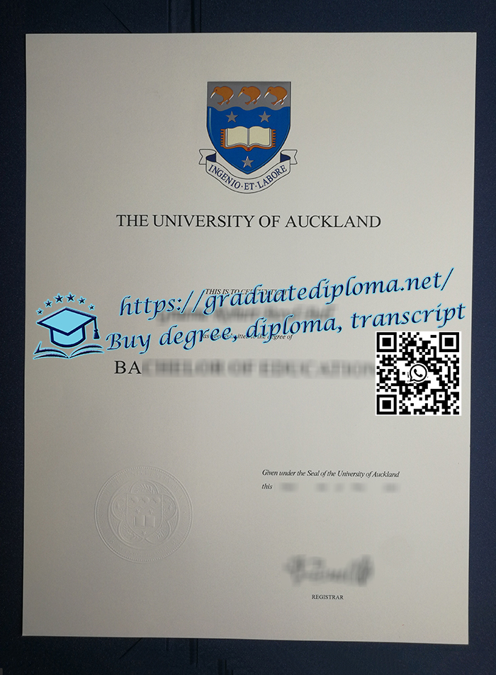 University of Auckland diploma