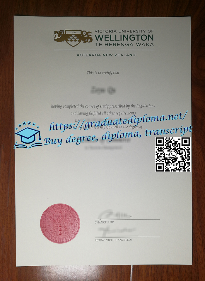 Victoria University of Wellington diploma