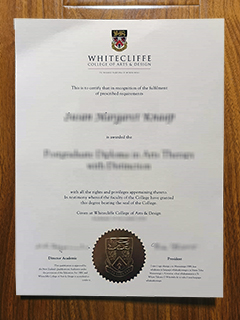 Whitecliffe College of Arts and Design degree