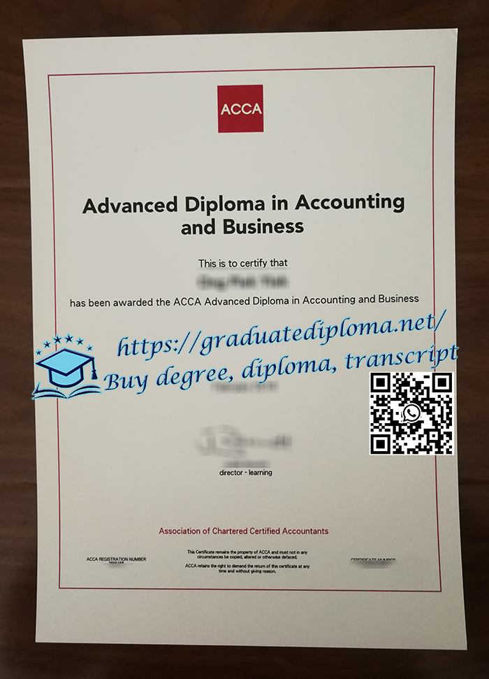 ACCA Advanced Diploma in Accounting and Business