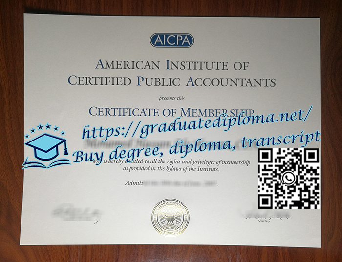 AICPA-certificate