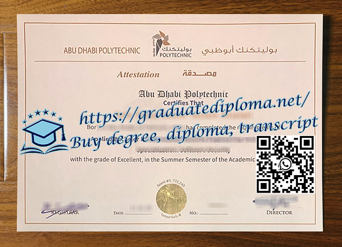 Abu Dhabi Polytechnic diploma