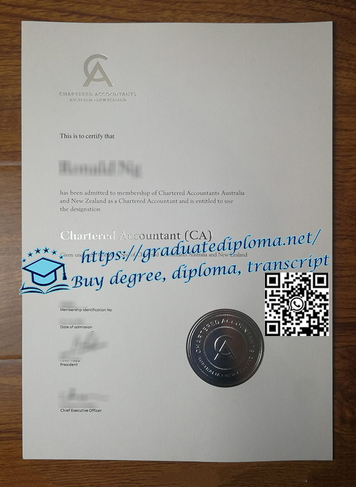CA-ANZ-certificate