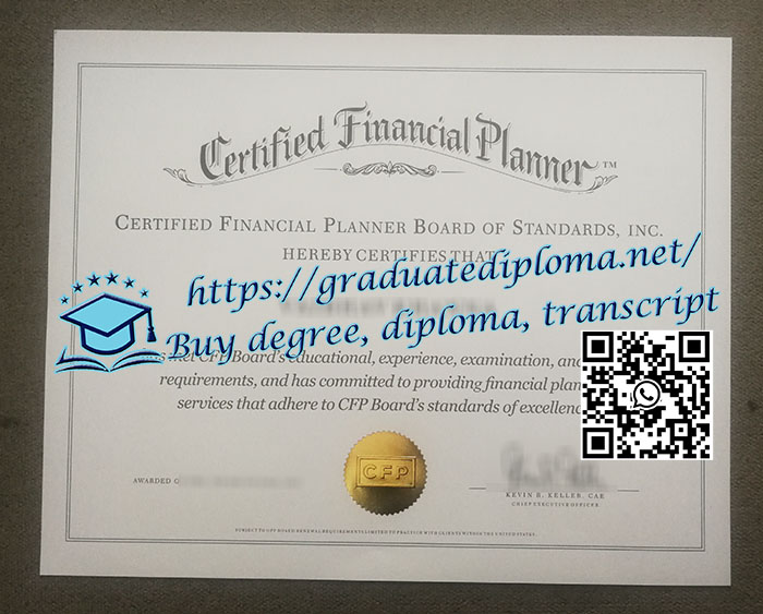 CFP certificate