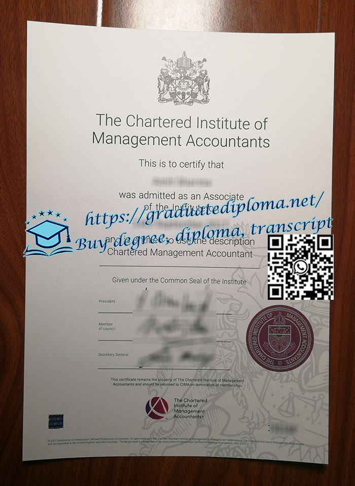 CIMA-certificates