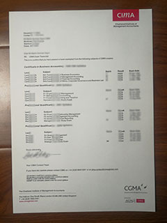 CIMA transcript