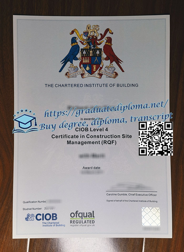 CIOB-Level-4-certificate