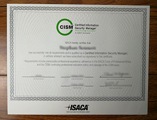 CISM certification