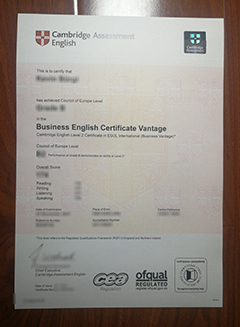 Cambridge Business English Certificate