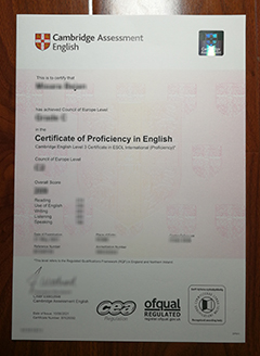 Cambridge C2 Proficiency Certificate