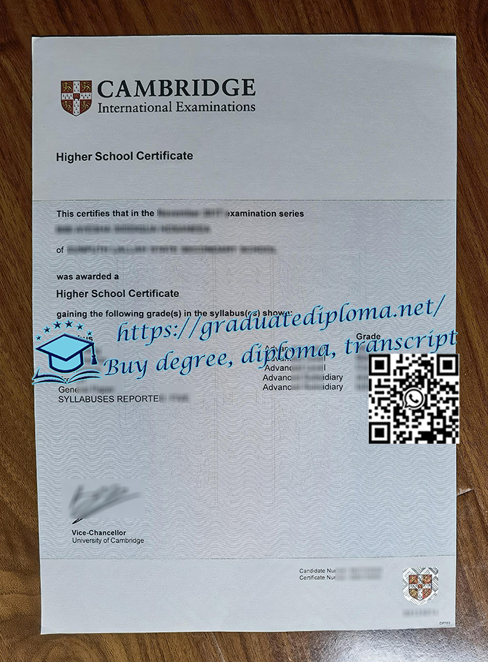 Cambridge-Higher-School-certificate