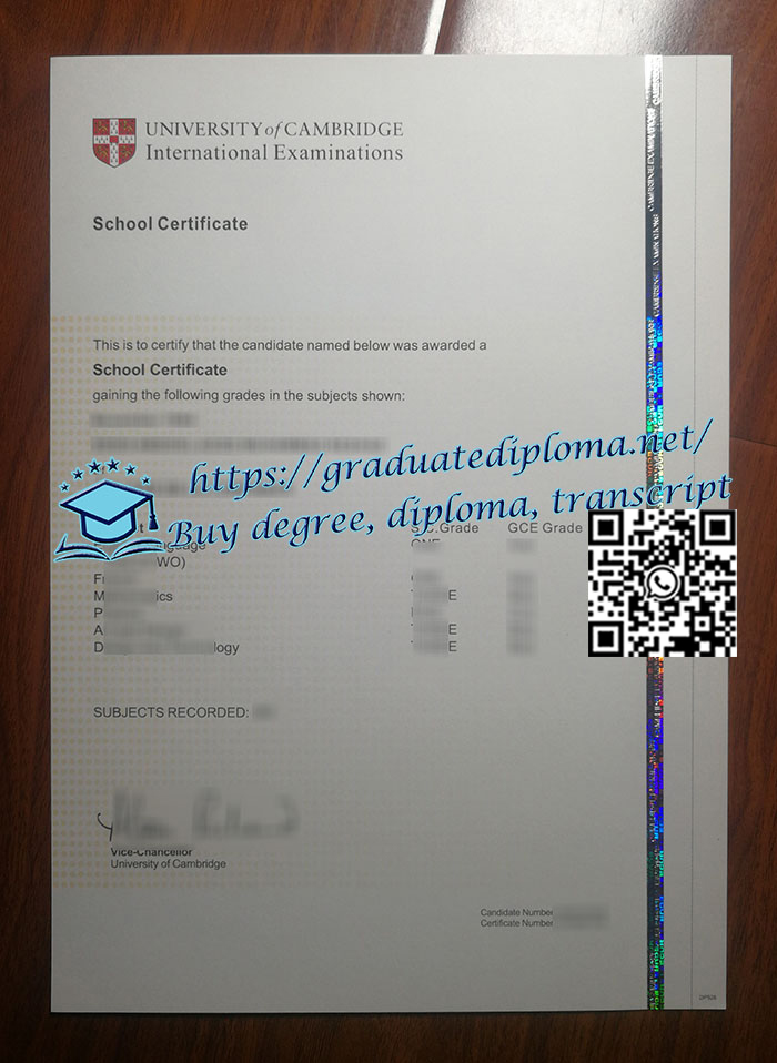 Cambridge-School-certificates
