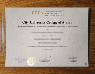 City University College of Ajman degree