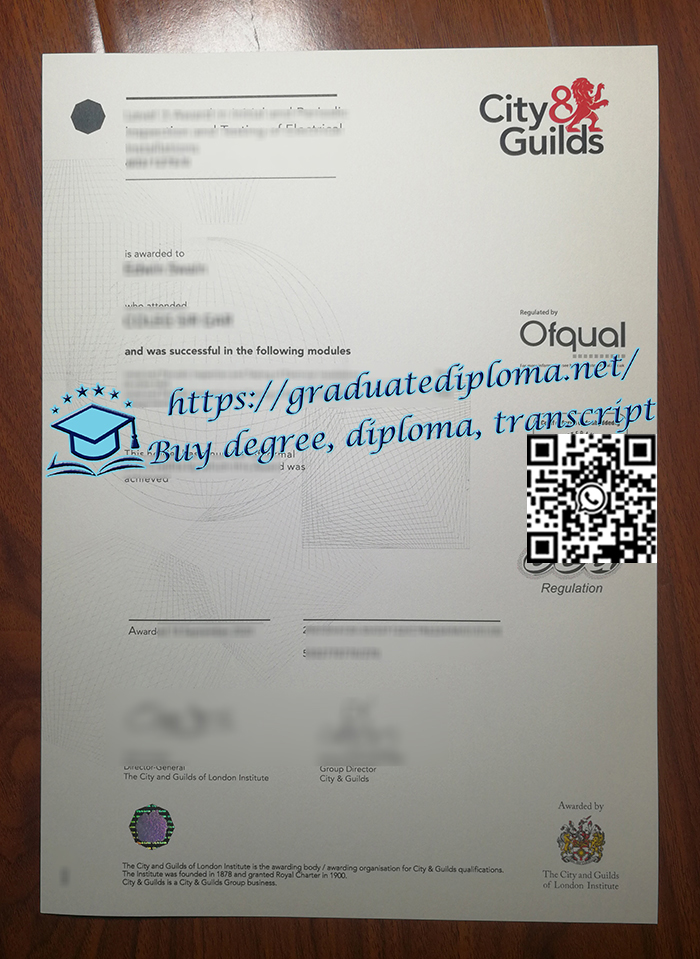 City-and-Guilds-certificate