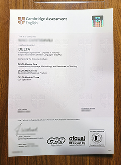 DELTA certificate