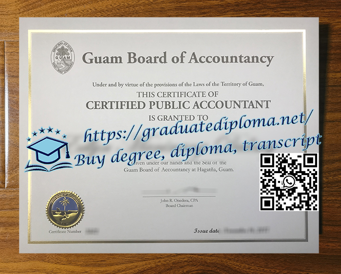 Guam CPA certificate